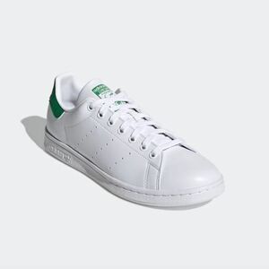 Adidas Originals Stan Smith Men's tie lace sneakers White and Green size 17 NWT